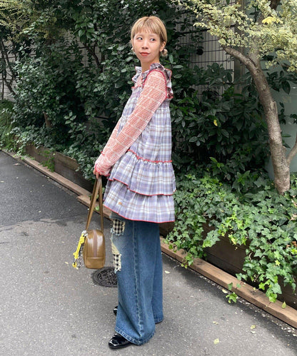 HELLO.SANFRANCISCO 格紋連衣裙