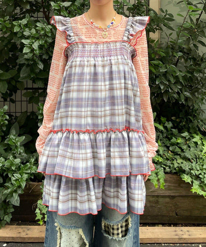 HELLO.SANFRANCISCO 格紋連衣裙