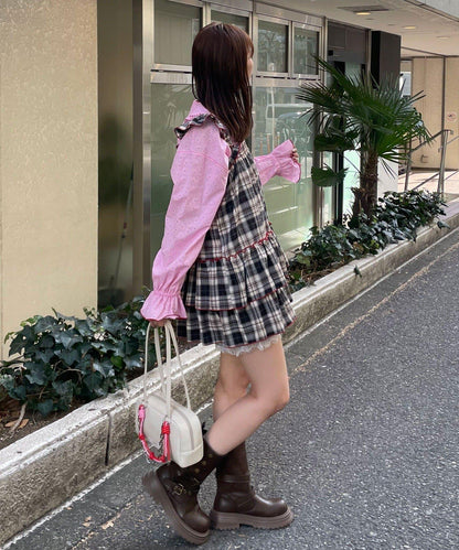 HELLO.SANFRANCISCO 格紋連衣裙