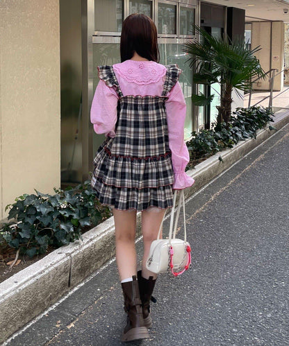 HELLO.SANFRANCISCO 格紋連衣裙