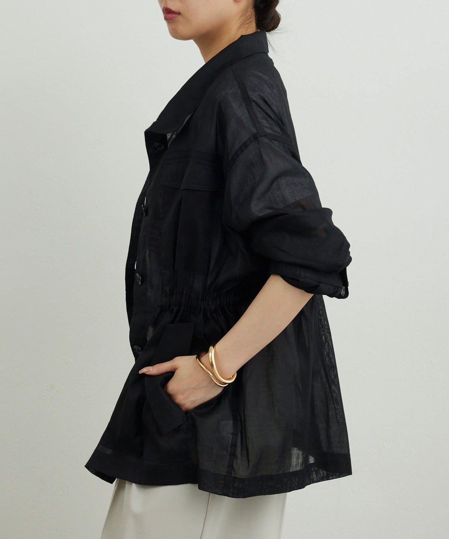 透膚軍裝風設計 外套夾克（復刻款 2月12日開啟）