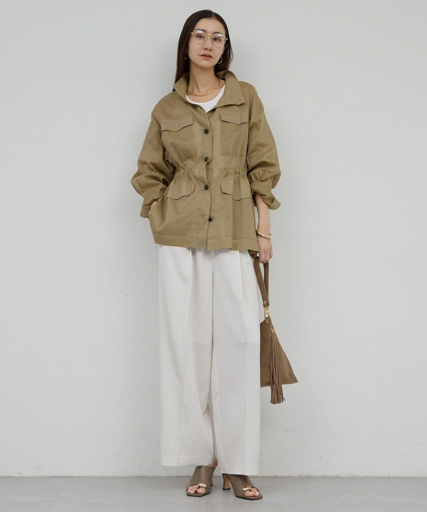 透膚軍裝風設計 外套夾克（復刻款 2月12日開啟）