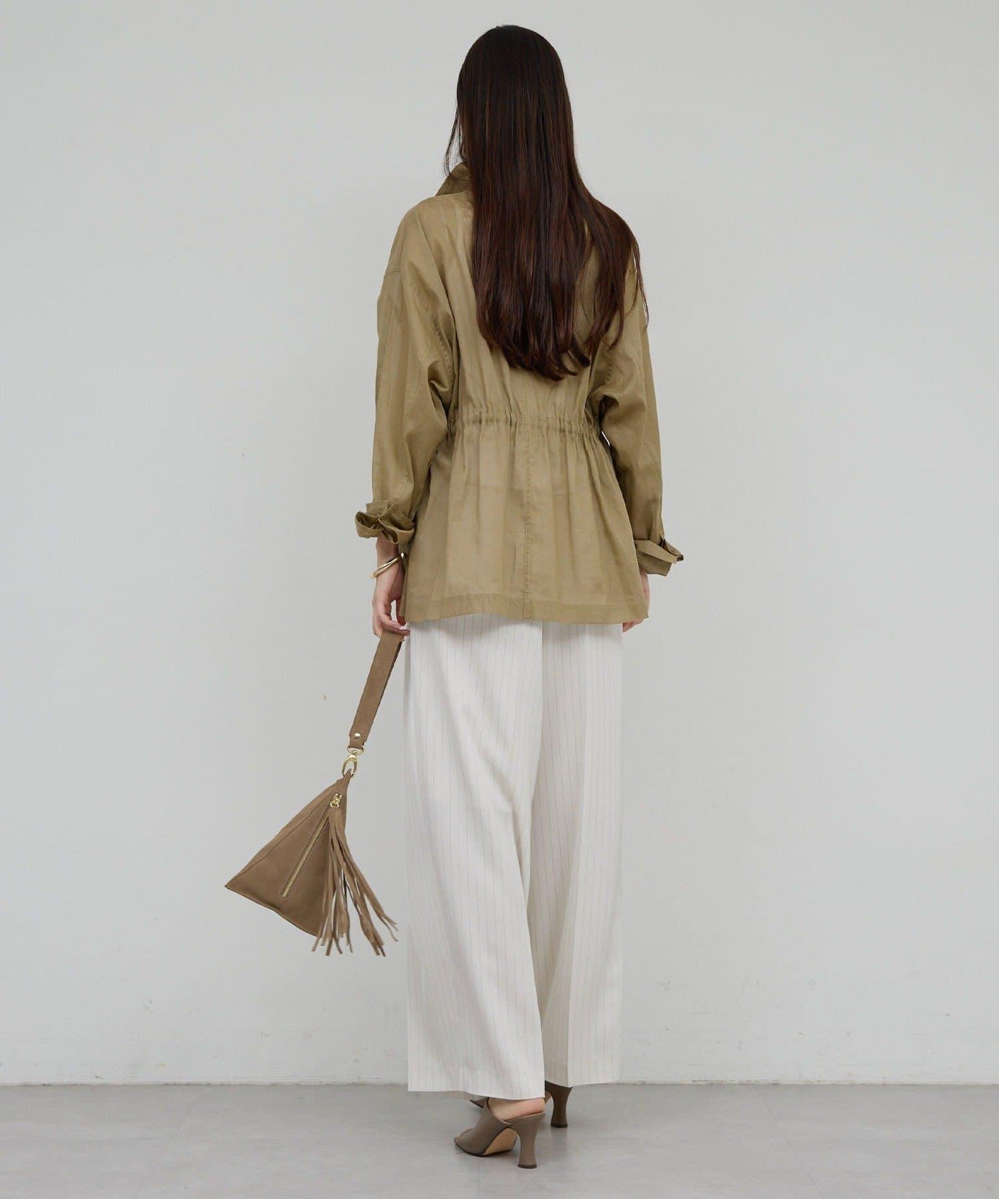 透膚軍裝風設計 外套夾克（復刻款 2月12日開啟）