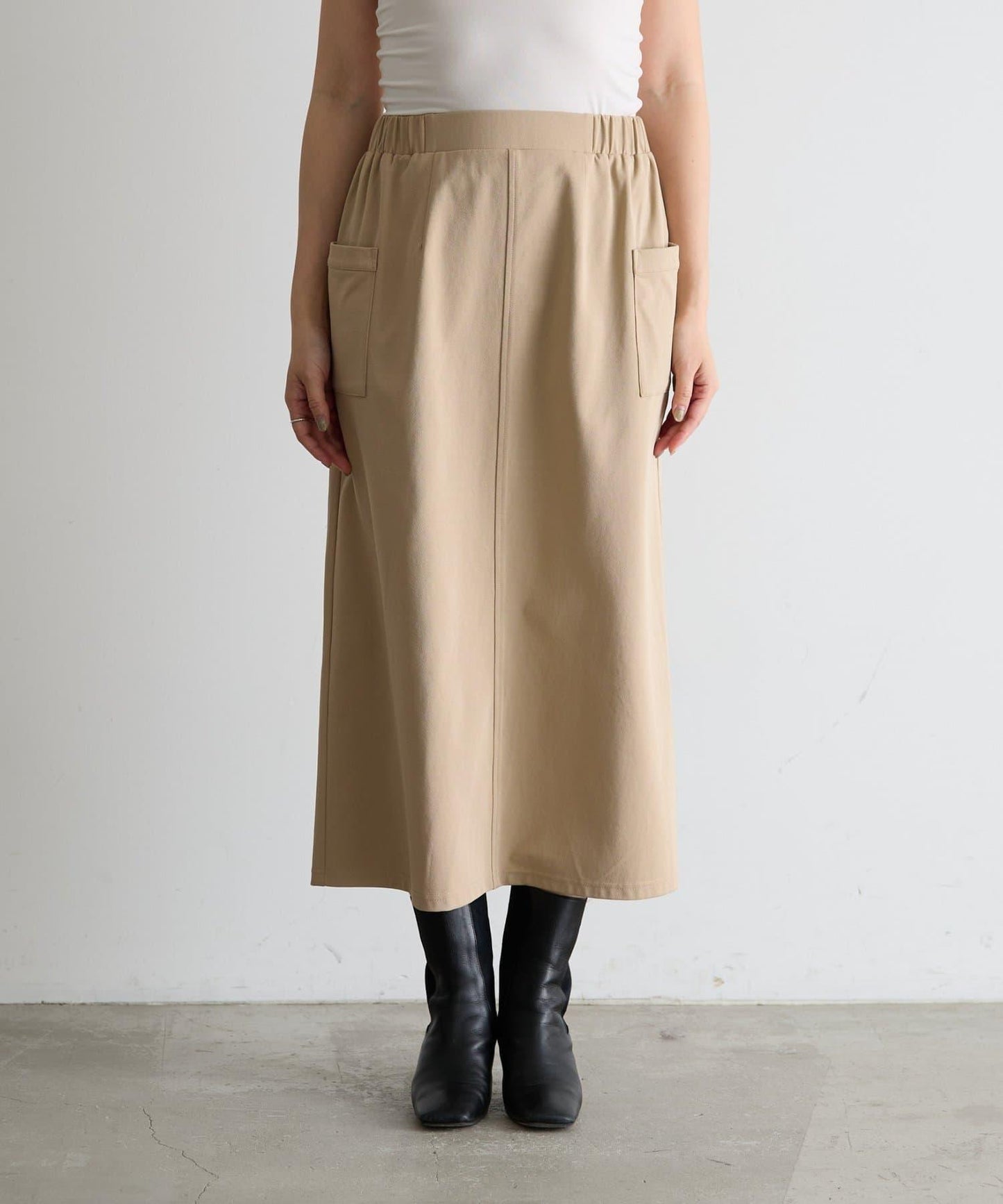 彈力修身半身裙