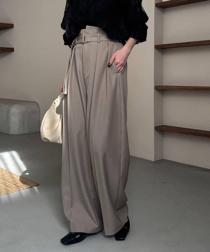 yuu企畫 不對稱腰部設計 褲子