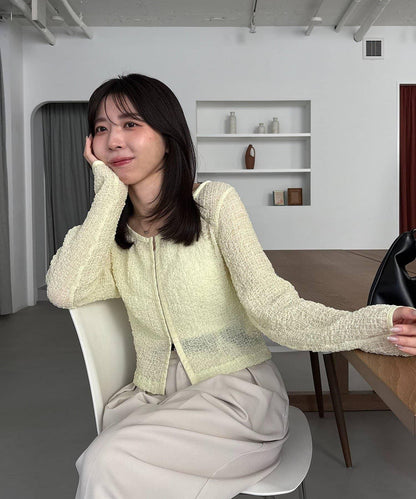 抽褶按扣設計 女式襯衫