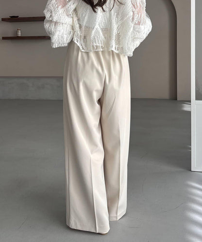 yuu企畫 不對稱腰部設計 褲子