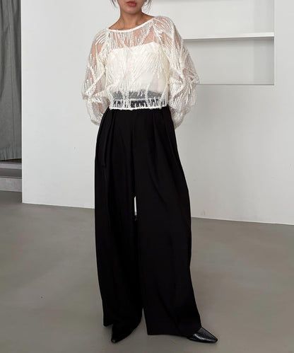 yuu企畫 不對稱腰部設計 褲子