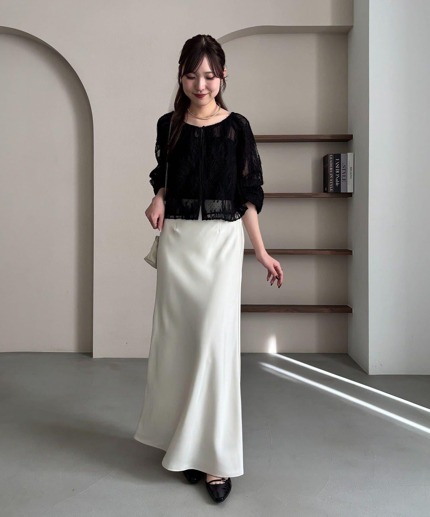 yuu企畫 提花透視襯衫