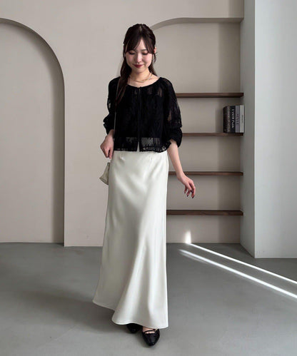 yuu企畫 提花透視襯衫