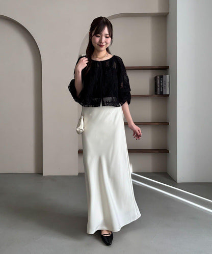 yuu企畫 提花透視襯衫