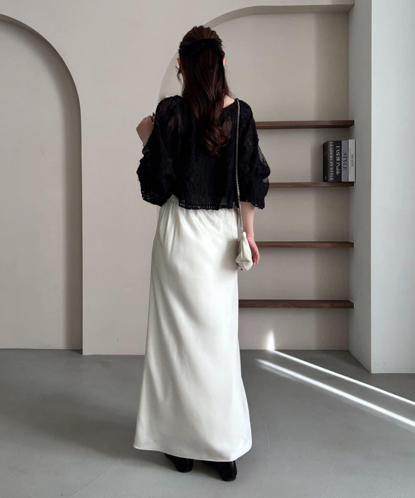 yuu企畫 提花透視襯衫