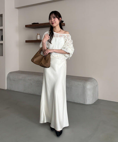 yuu企畫 提花透視襯衫