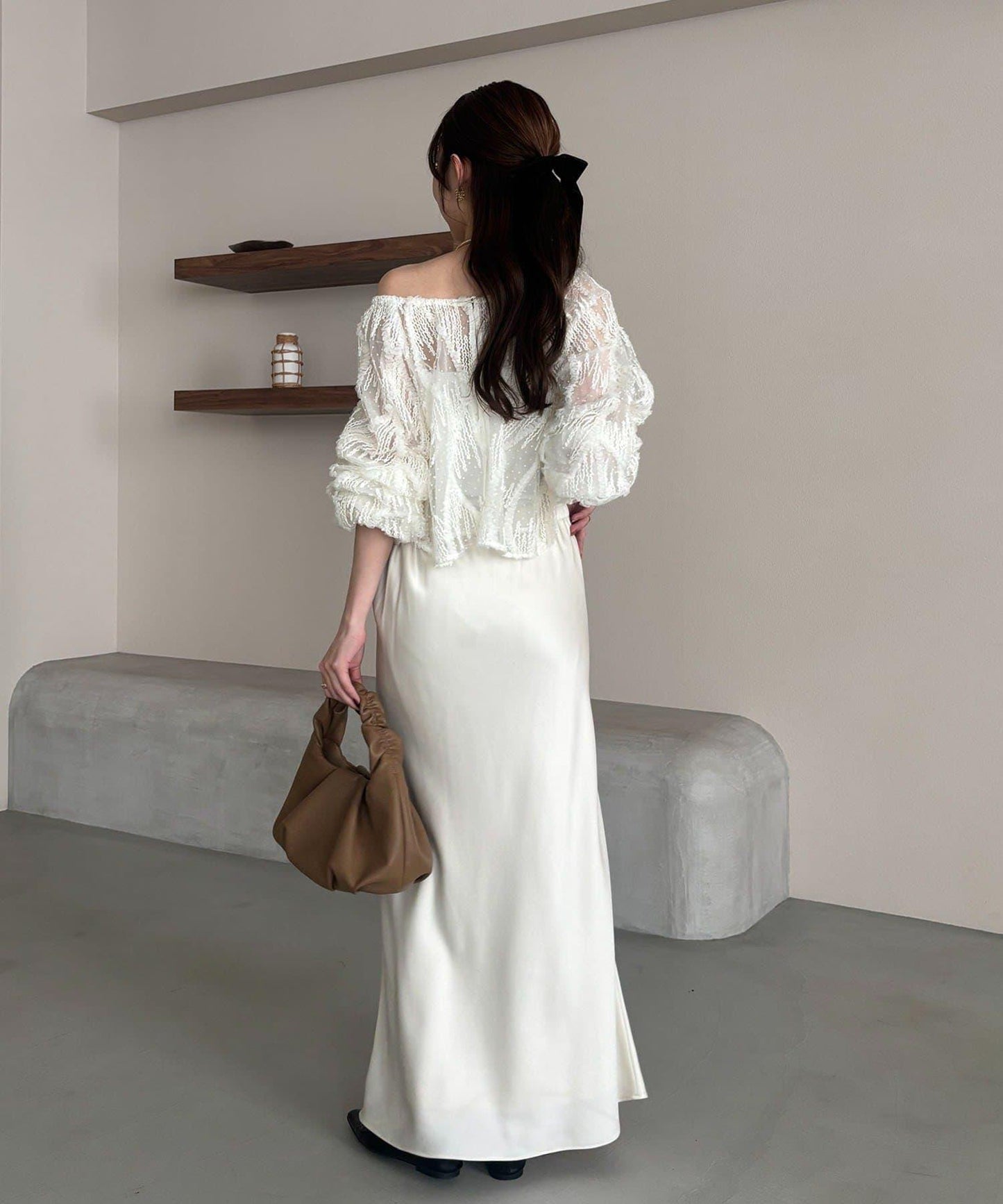 yuu企畫 提花透視襯衫