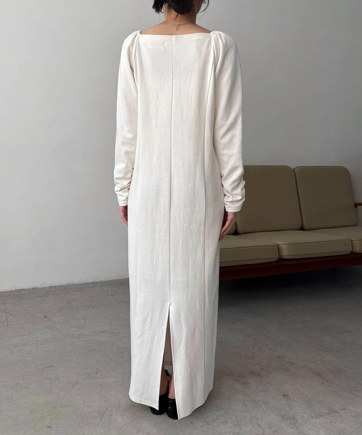 小個子尺碼可選 波浪領 褶皺 連衣裙