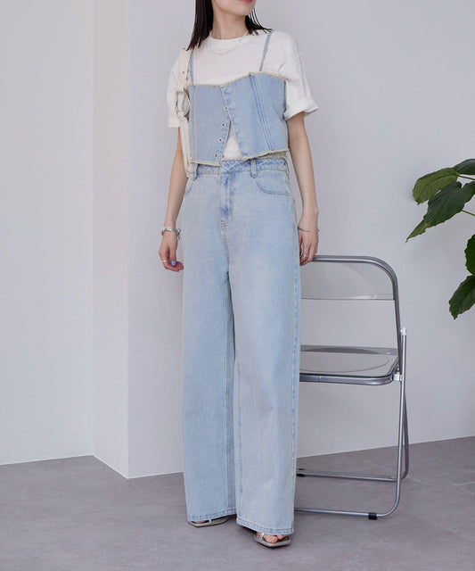 mystic 多WAY設計 牛仔牛仔褲