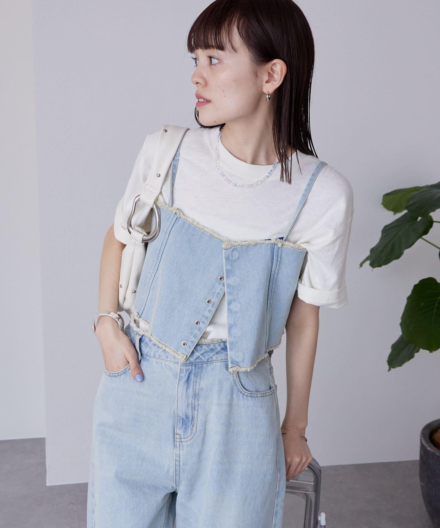 mystic 多WAY設計 牛仔牛仔褲