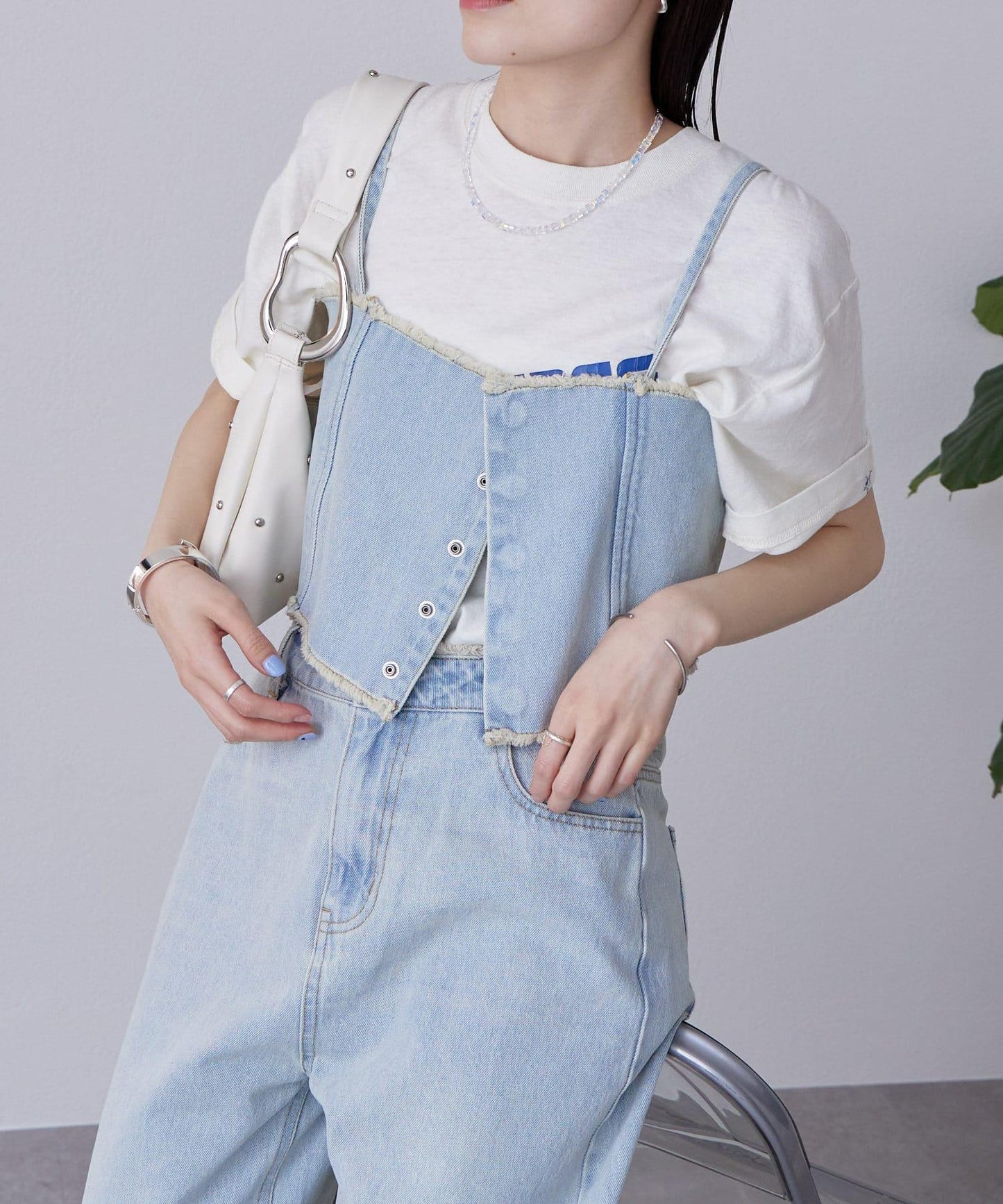 mystic 多WAY設計 牛仔牛仔褲