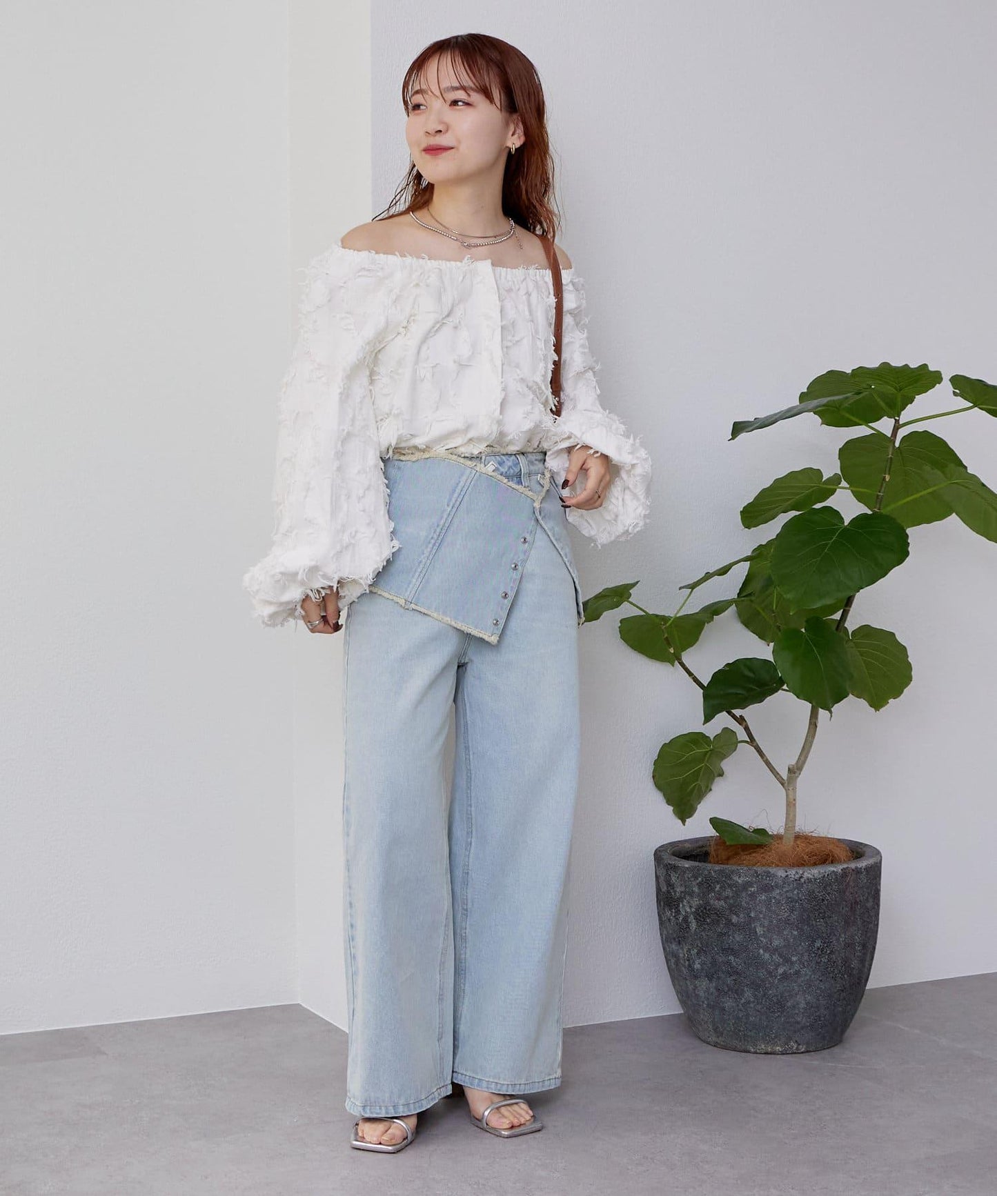 mystic 多WAY設計 牛仔牛仔褲