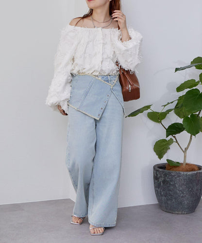 mystic 多WAY設計 牛仔牛仔褲