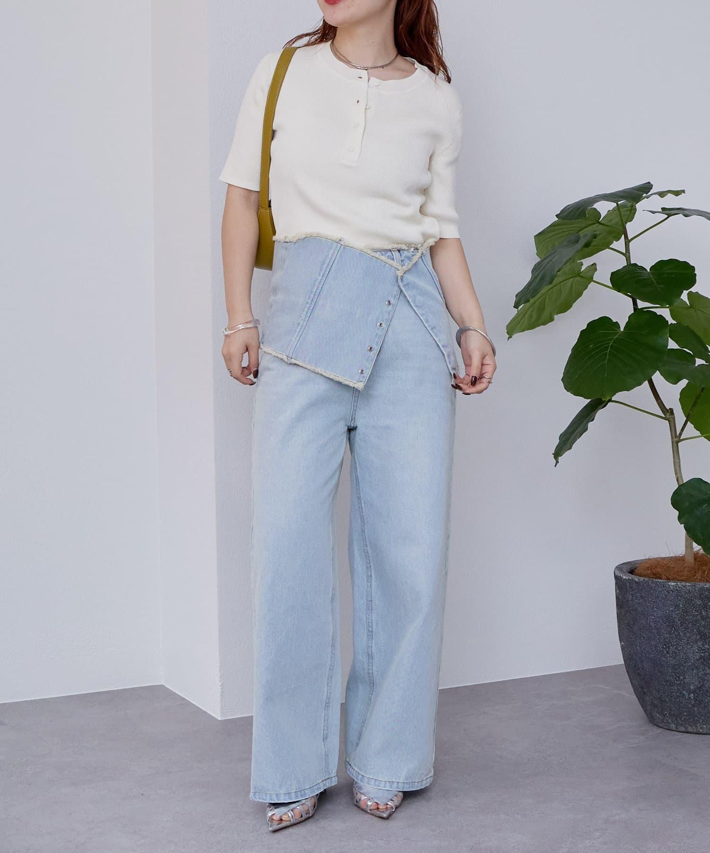 mystic 多WAY設計 牛仔牛仔褲