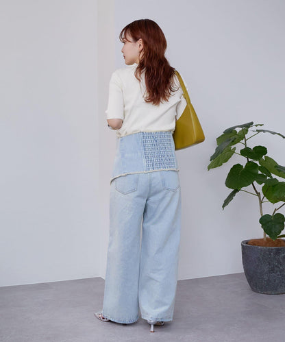 mystic 多WAY設計 牛仔牛仔褲