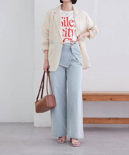 mystic 多WAY設計 牛仔牛仔褲