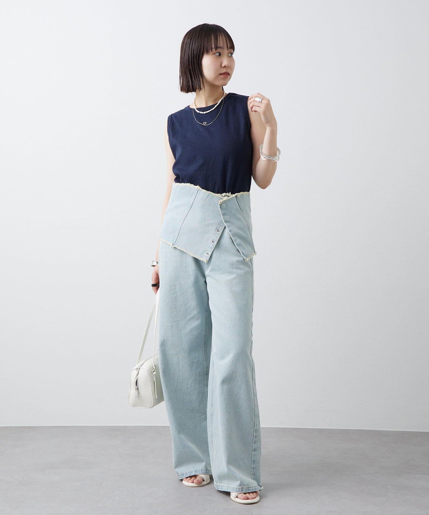 mystic 多WAY設計 牛仔牛仔褲