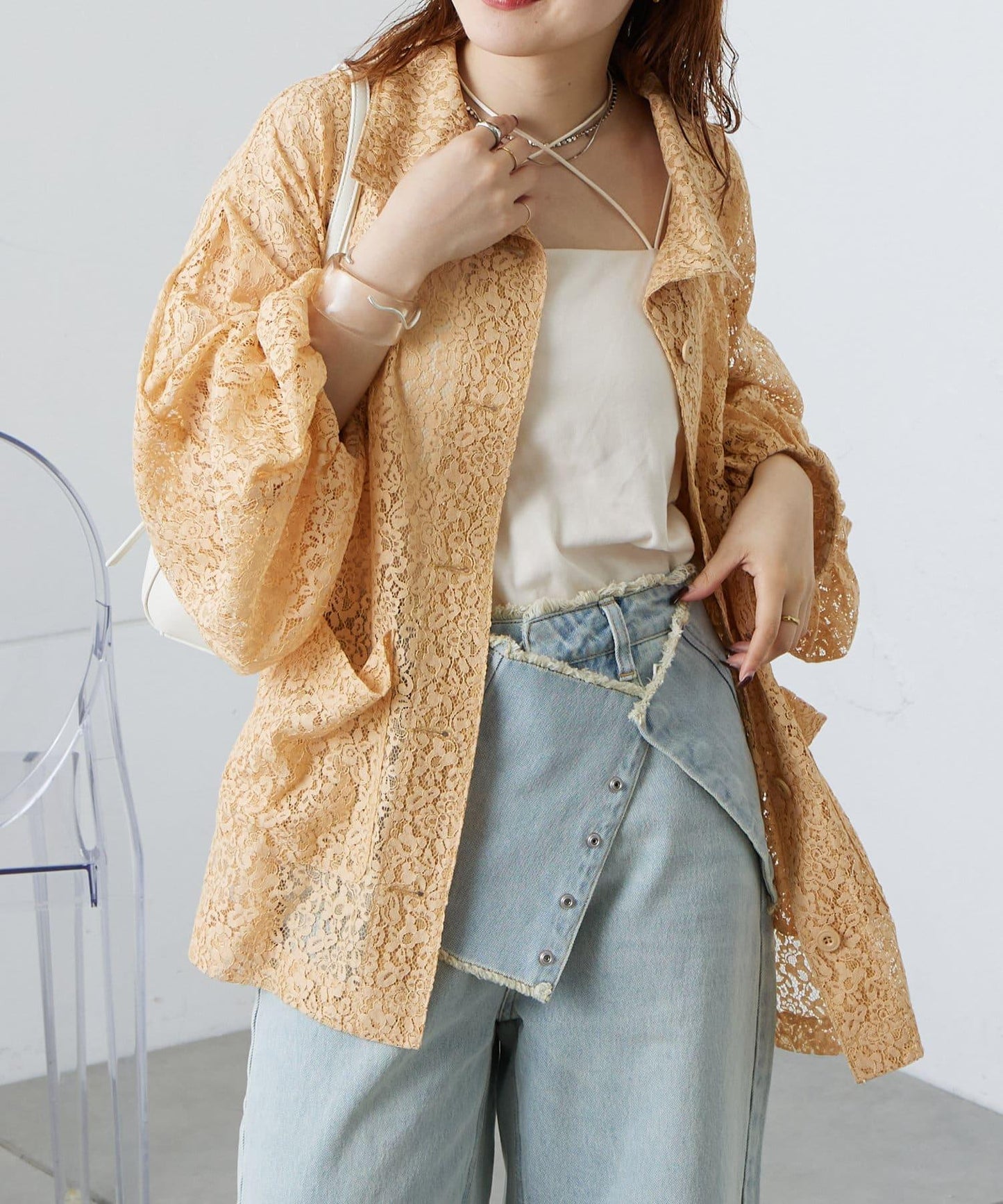 mystic 蕾絲連體衣