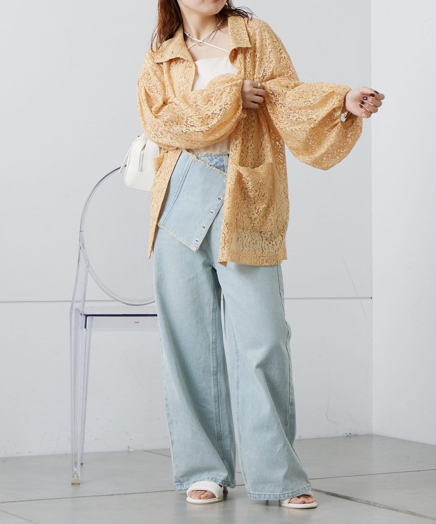 mystic 蕾絲連體衣