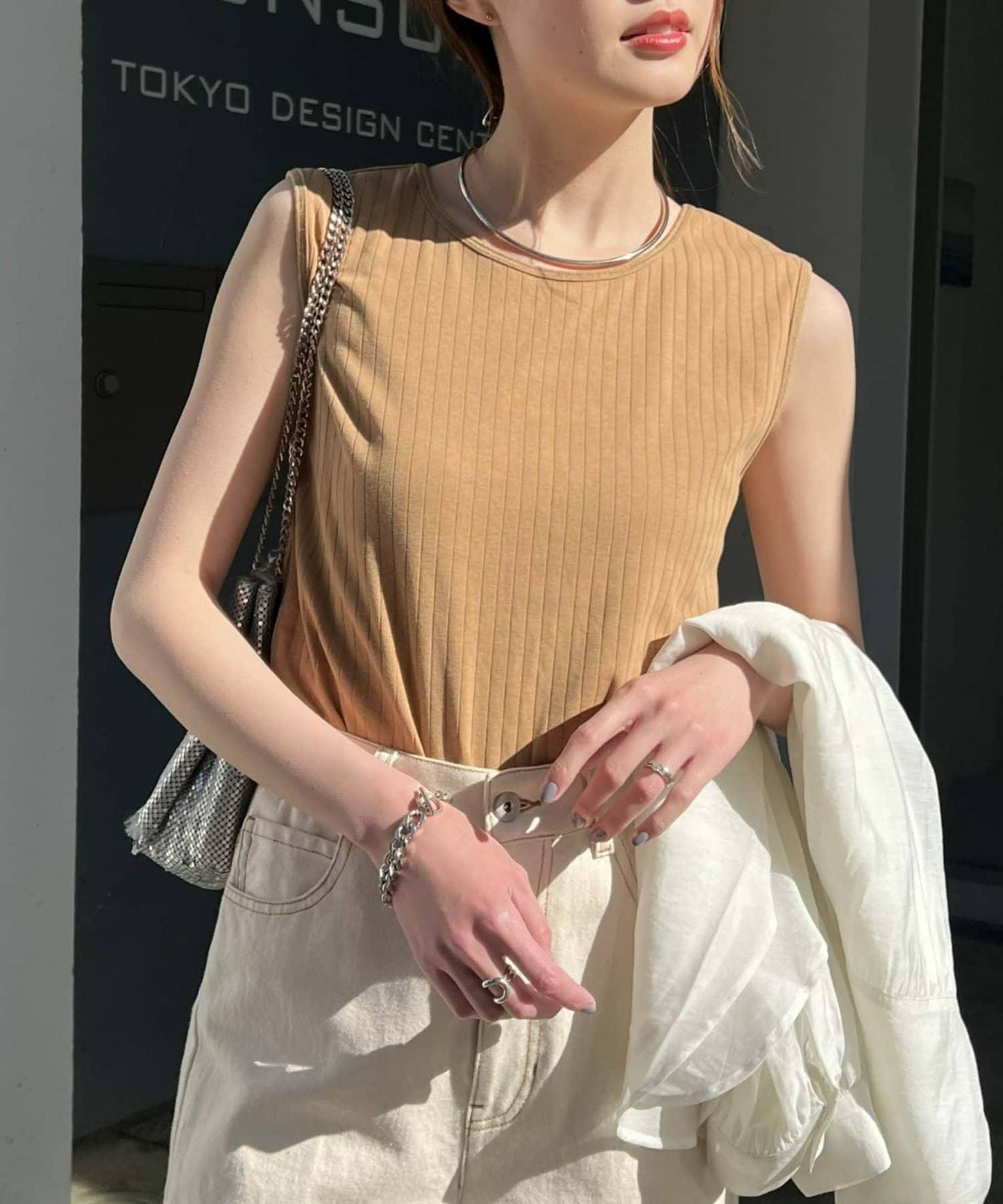 配色2WAY設計 背心