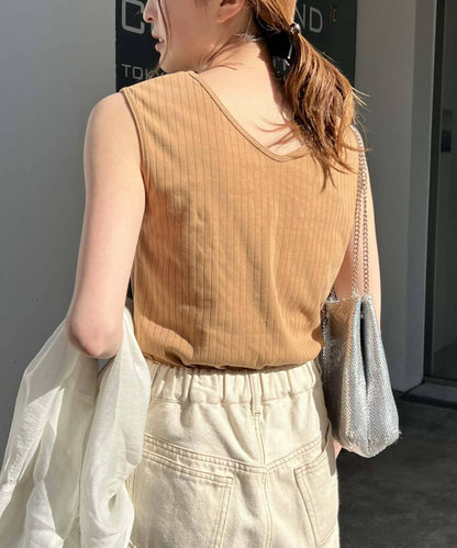 配色2WAY設計 背心