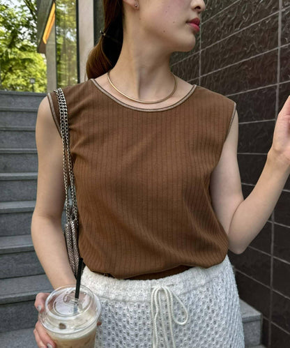 配色2WAY設計 背心