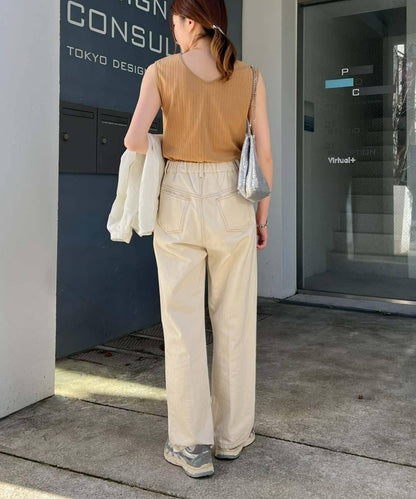 配色2WAY設計 背心