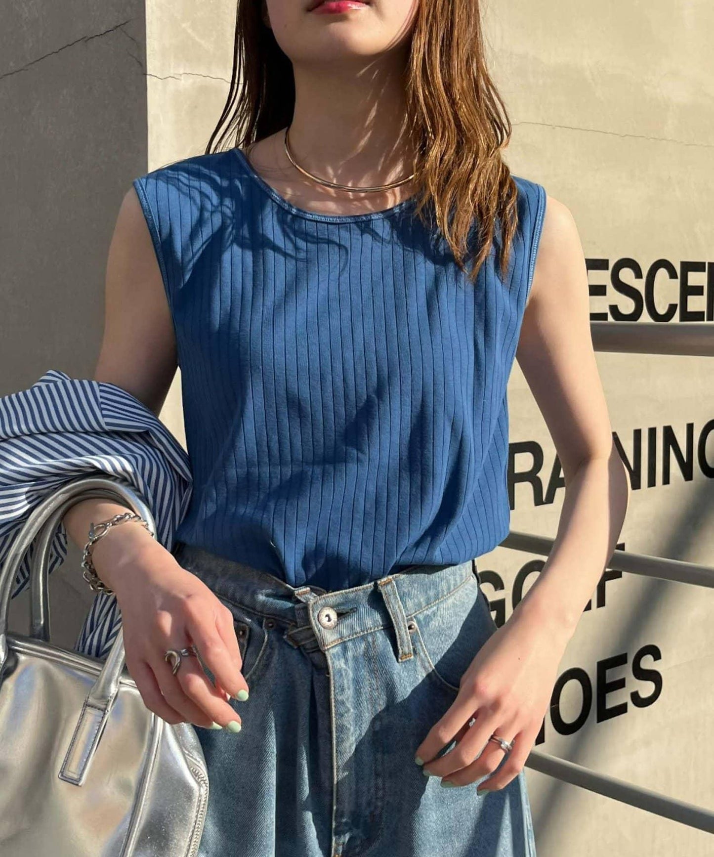 配色2WAY設計 背心