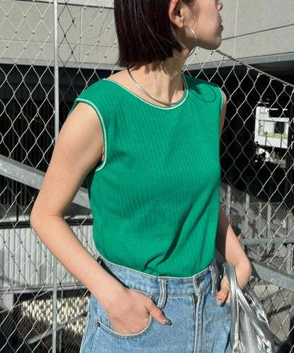 配色2WAY設計 背心