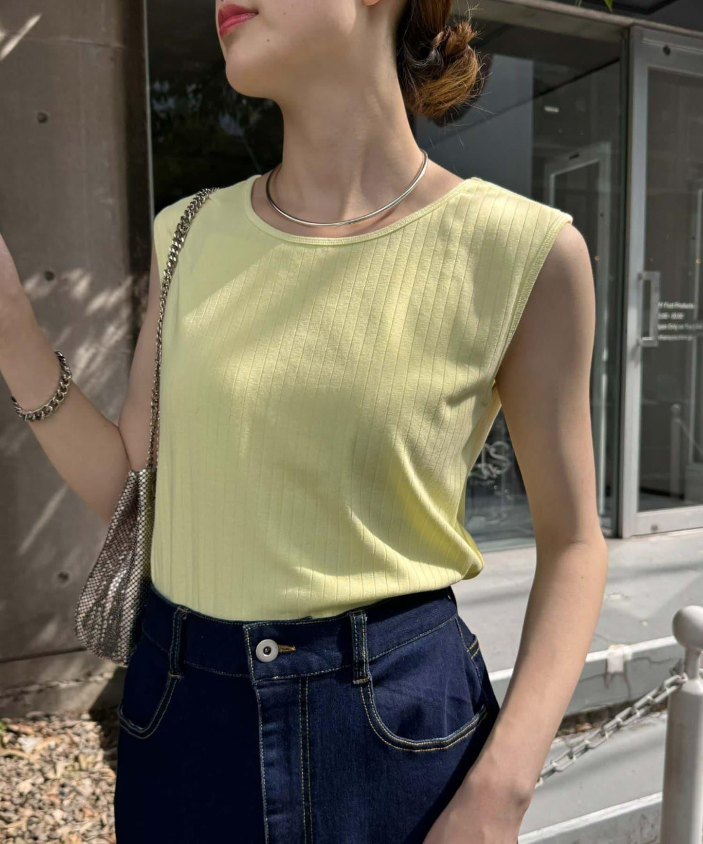 配色2WAY設計 背心