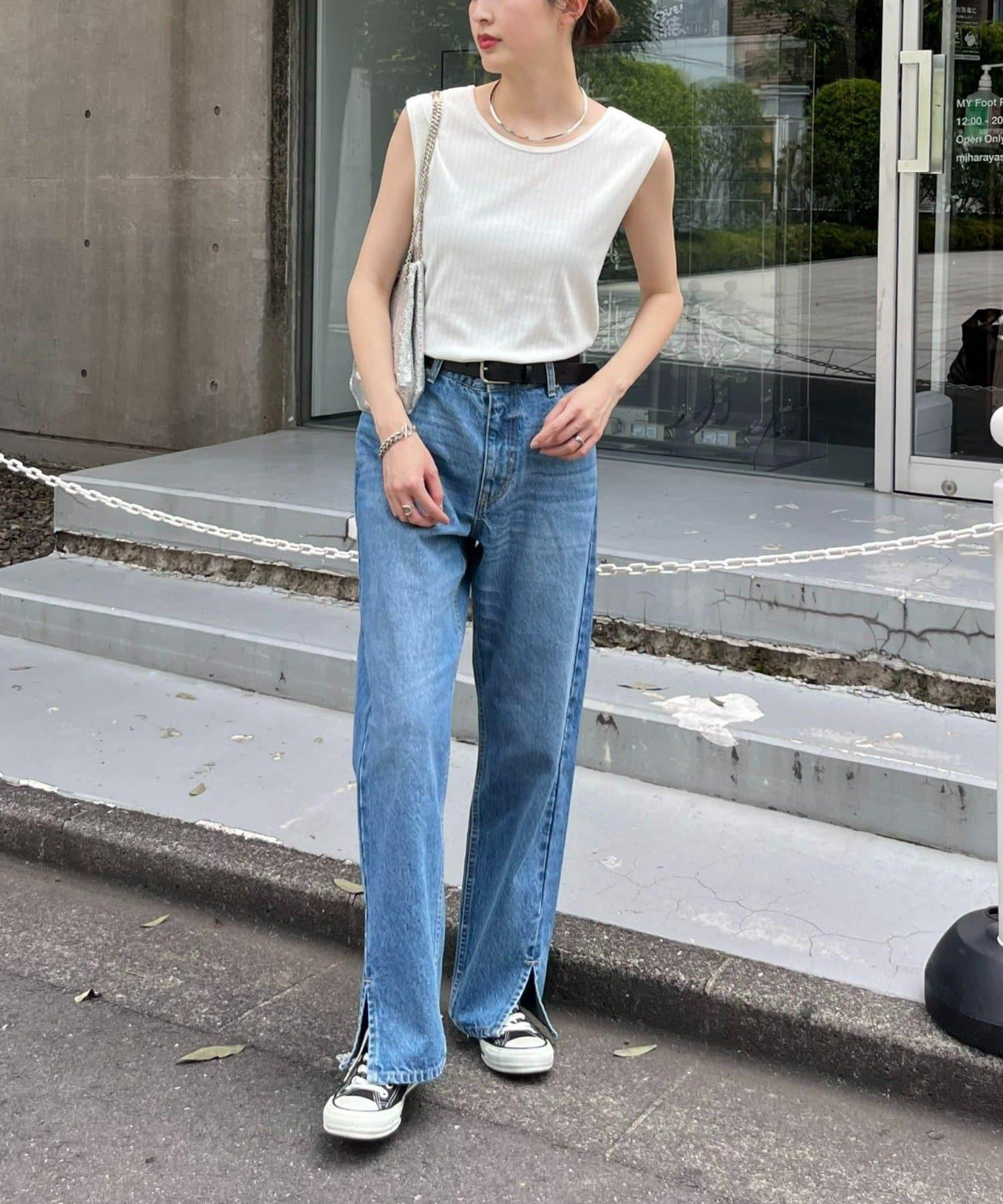 配色2WAY設計 背心