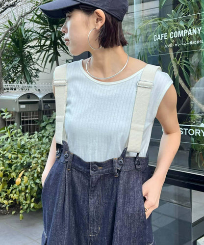 配色2WAY設計 背心