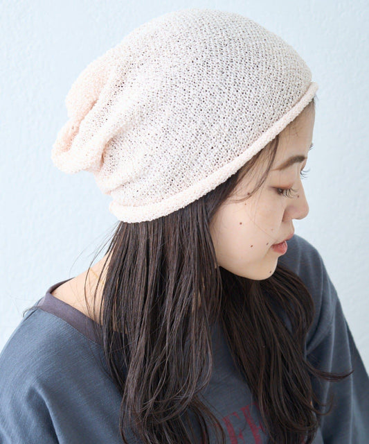 CIAOPANIC TYPY 褶飾網眼針織帽