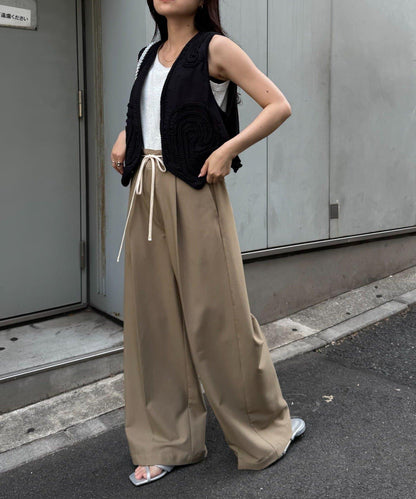 CIAOPANIC TYPY India 繩索刺繡馬甲