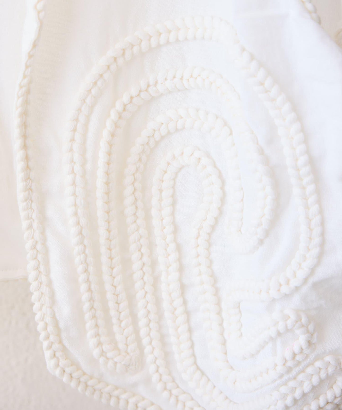 CIAOPANIC TYPY India 繩索刺繡馬甲