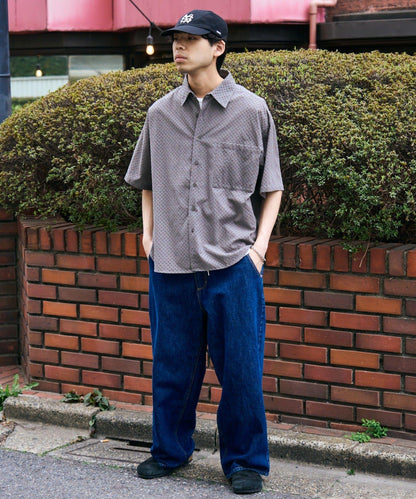 CIAOPANIC TYPY 中性提花刺繡蕾絲襯衫