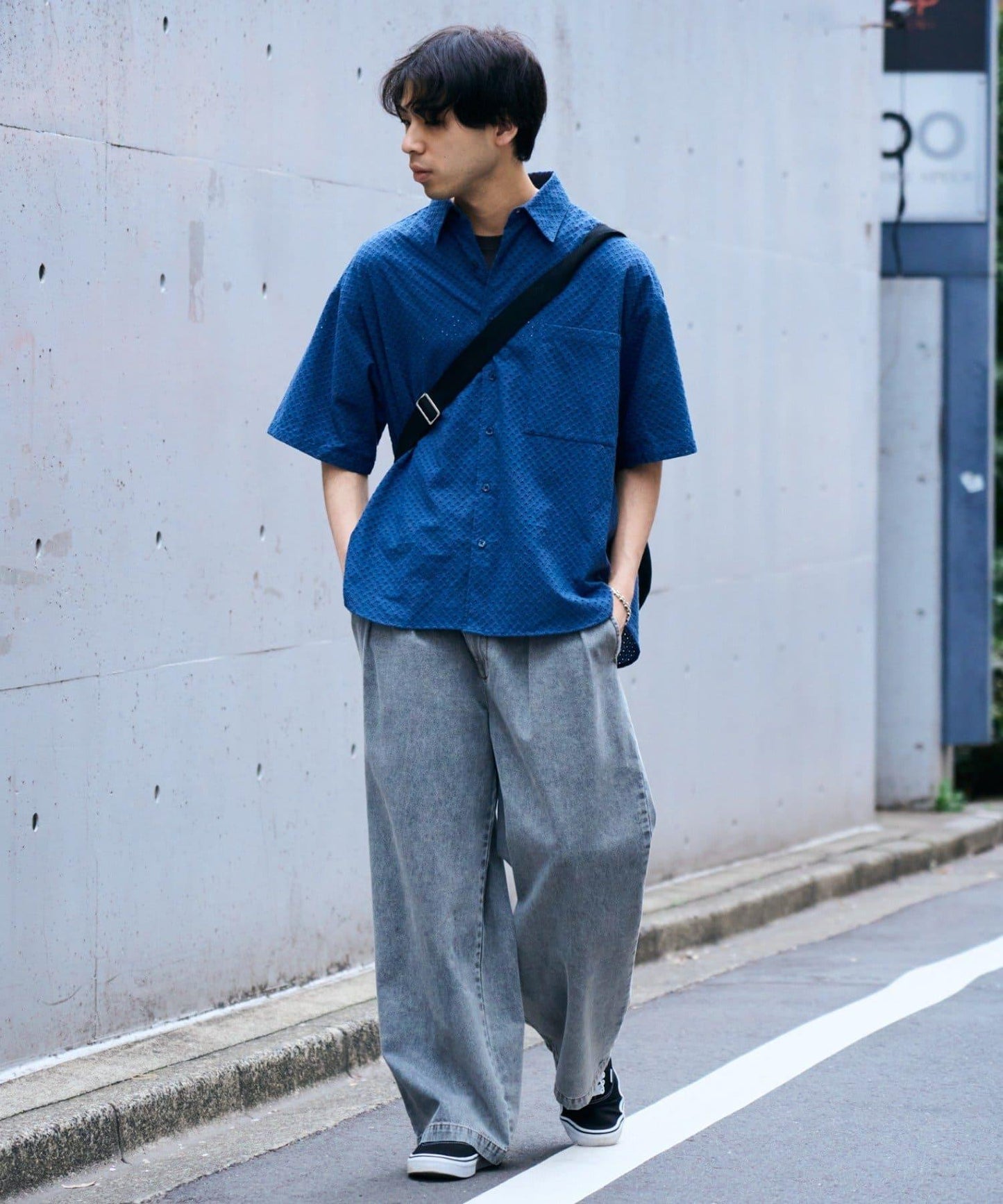 CIAOPANIC TYPY 中性提花刺繡蕾絲襯衫