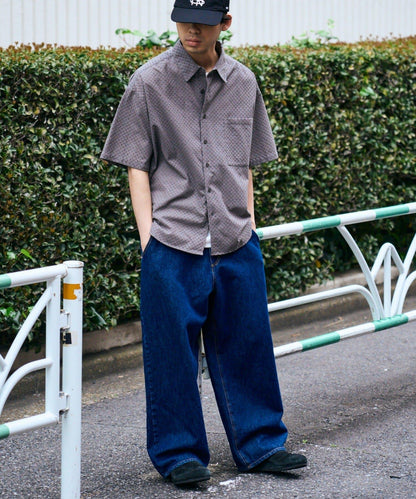 CIAOPANIC TYPY 中性提花刺繡蕾絲襯衫