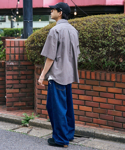 CIAOPANIC TYPY 中性提花刺繡蕾絲襯衫