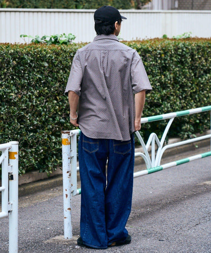 CIAOPANIC TYPY 中性提花刺繡蕾絲襯衫