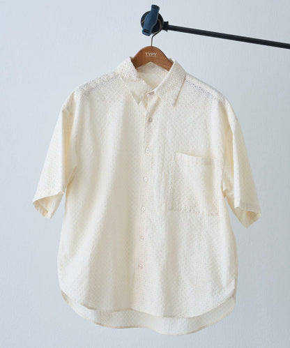 CIAOPANIC TYPY 中性提花刺繡蕾絲襯衫