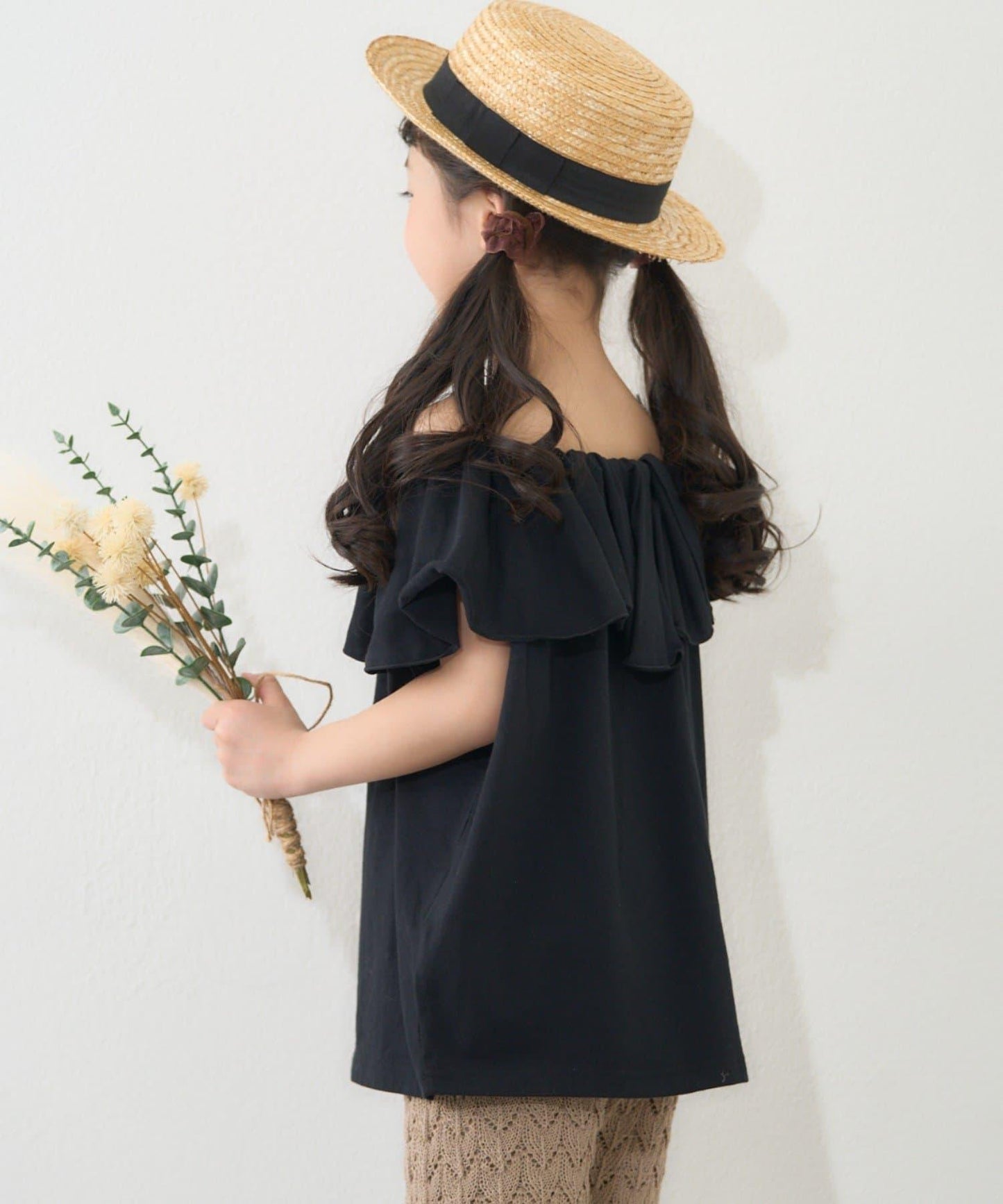 CIAOPANIC TYPY KIDS 荷葉邊蓬鬆褶皺上衣