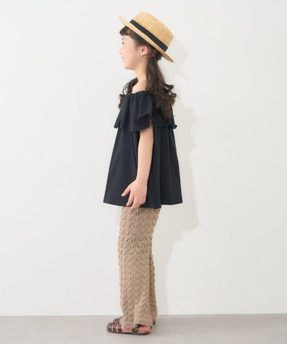 CIAOPANIC TYPY KIDS 荷葉邊蓬鬆褶皺上衣